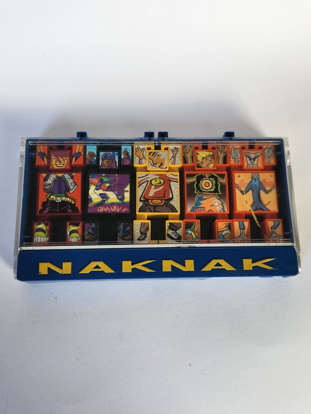 NAKNAK Case And 5 Figures Early 2000s Toys